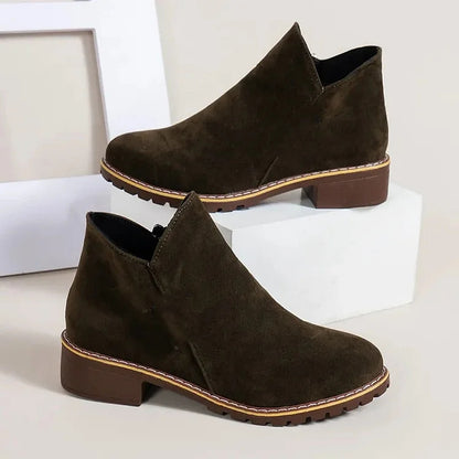 Orthopedic Women Arch Support Warm Suede Ankle Boots