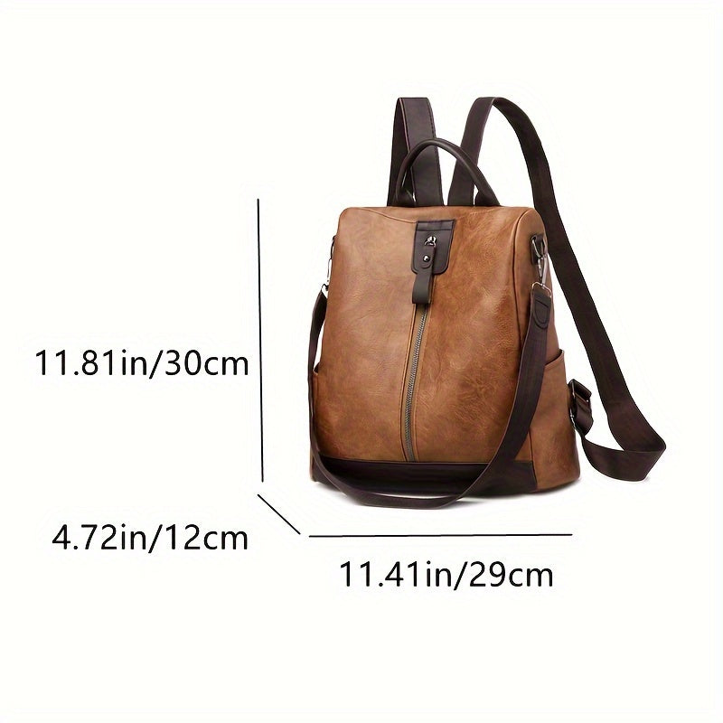 Stylish Vegan Leather Ladies Backpack