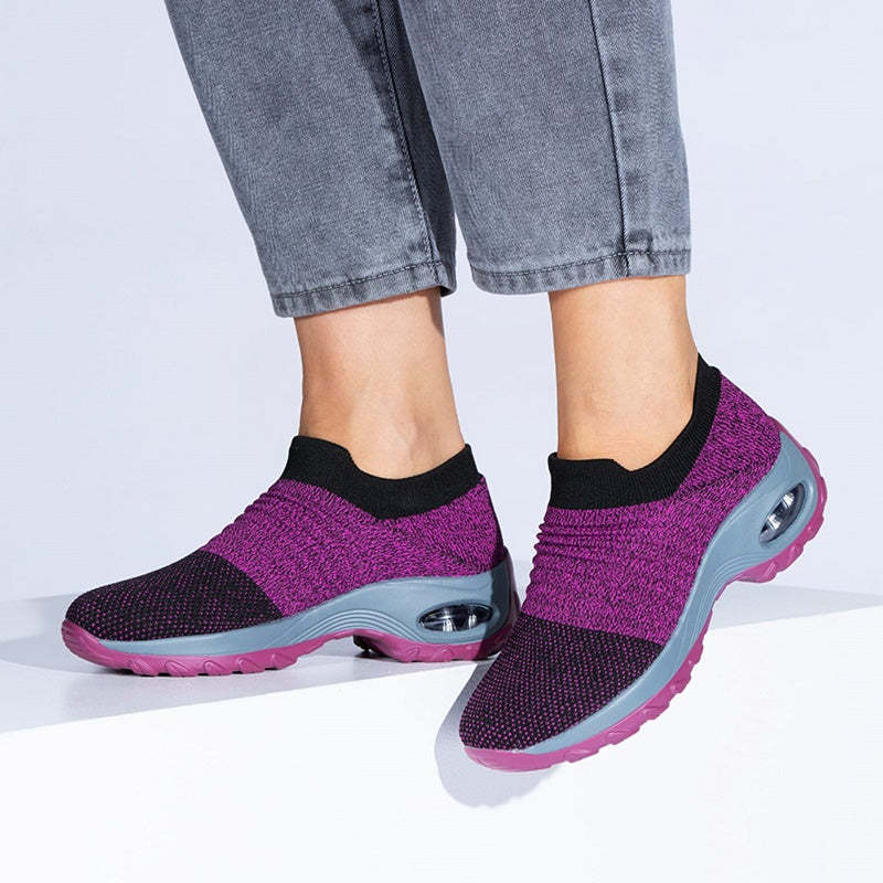 Super Soft Women's Thick-Soled Lightweight Walking Shoes