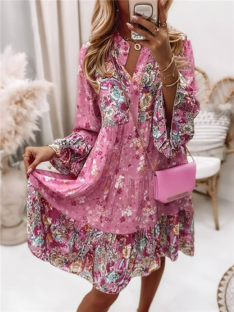 Beautiful Flowers Long Sundress - OutfitLondon
