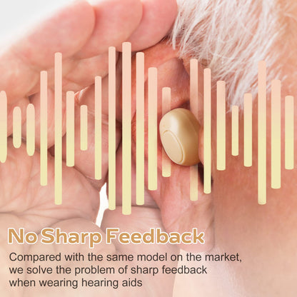 Hearing Aid for Seniors Rechargeable with Noise Cancelling