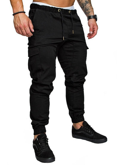 Men's Cargo Pants Trousers Multiple Pockets