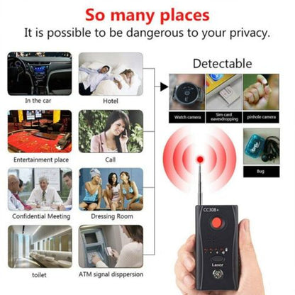 The Best Bug Detector – Hidden Camera and Microphones Detector