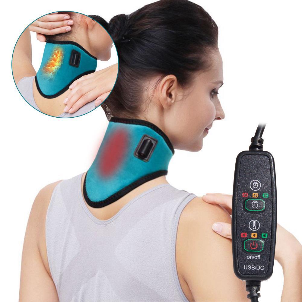 Electric Heating Neck Brace for Pain Relief