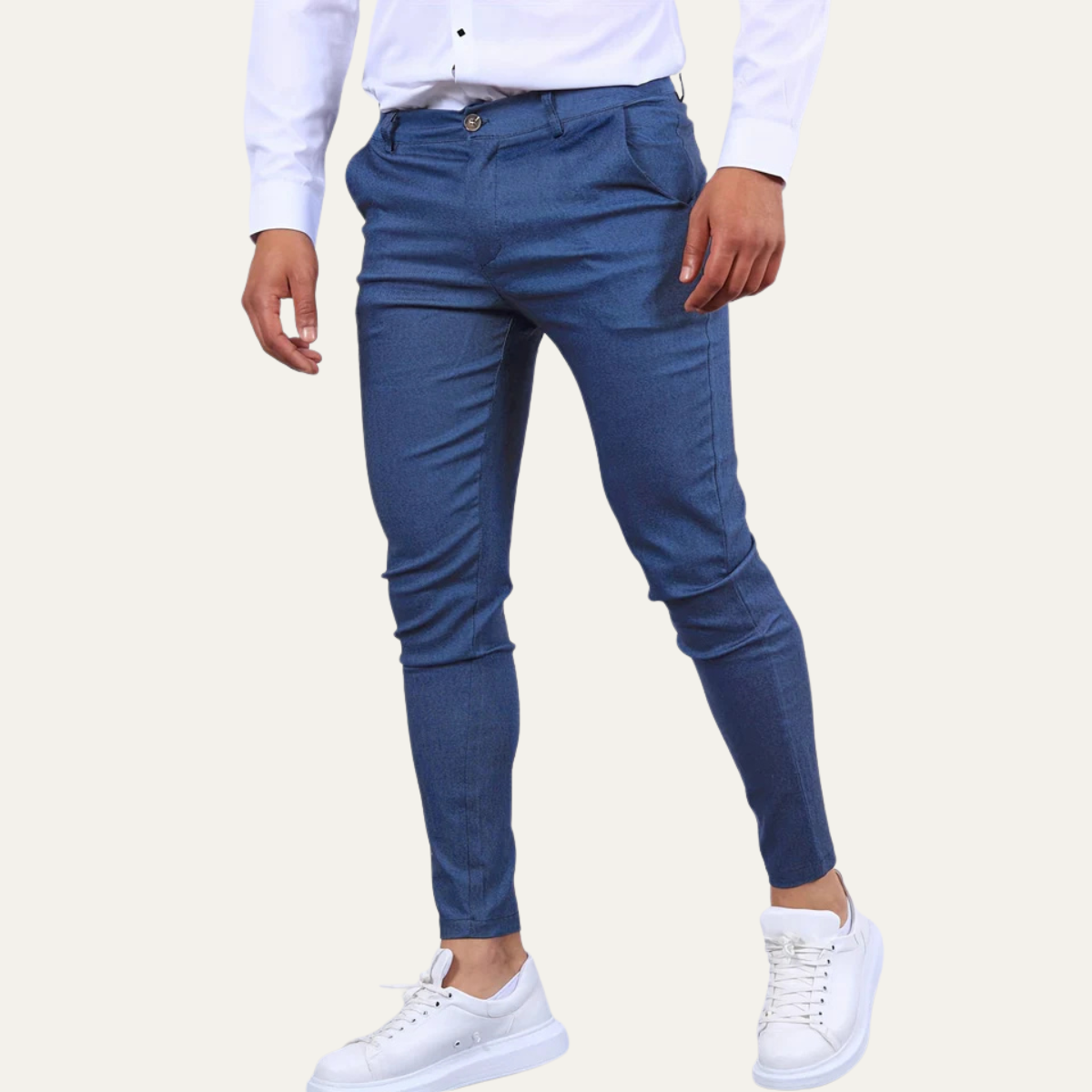 Flexible Fit Grey Jogger Pants