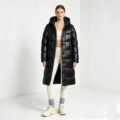 Women's Casual Hooded Puffer Winter Parka