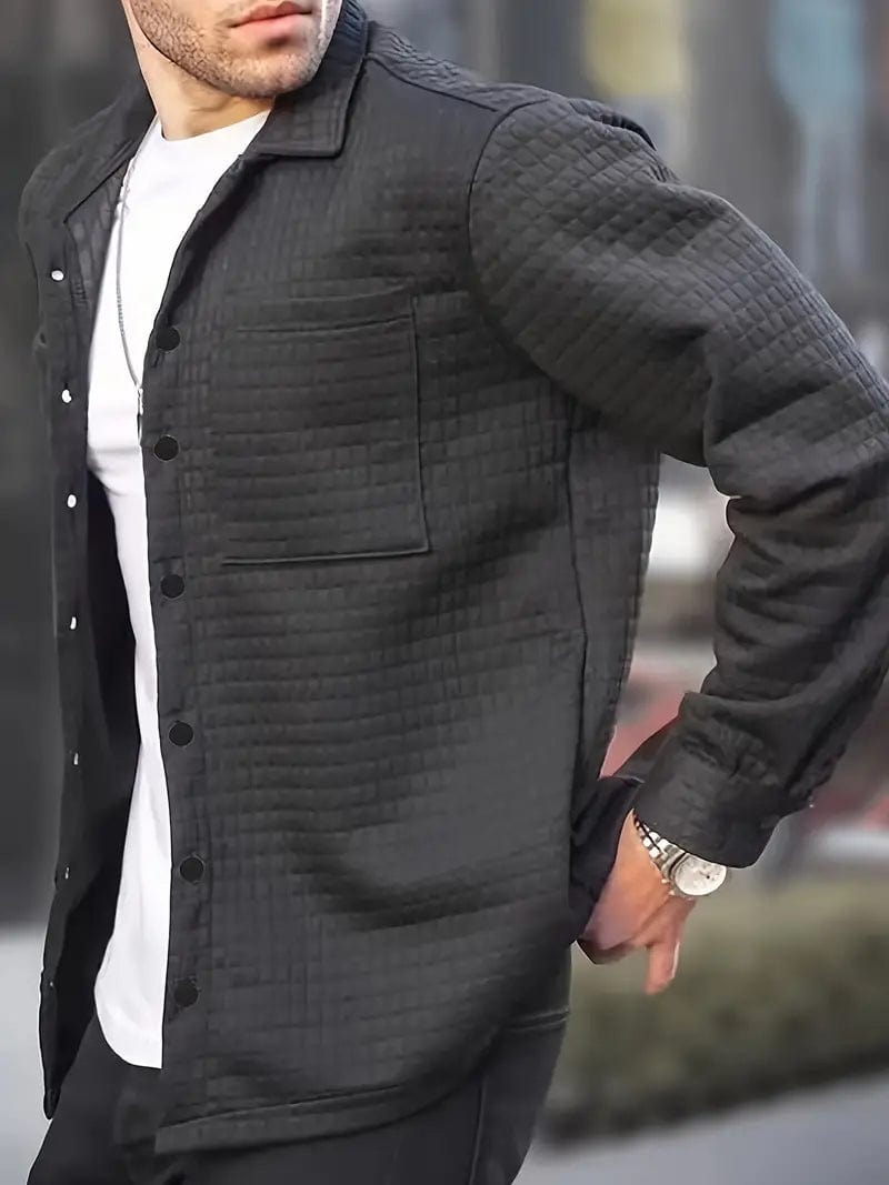 Trendy Mens Relaxed Fit Casual Jacket