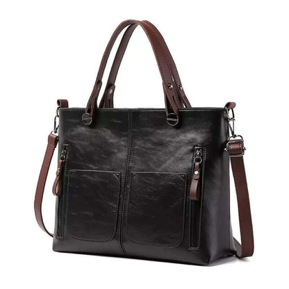 Stylish Ladies Crossbody Handbag with Pockets