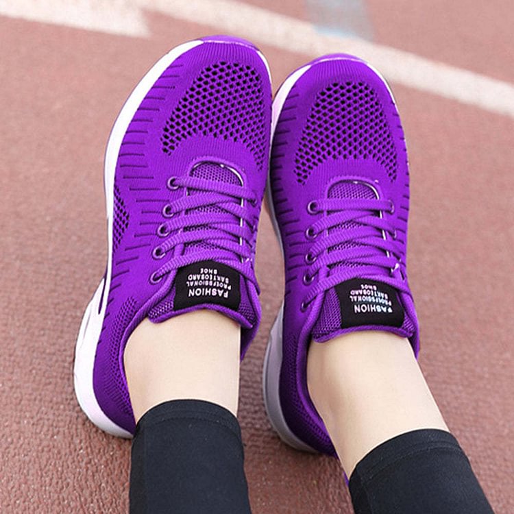 Women Casual Comfort Knitting Mesh Sneakers