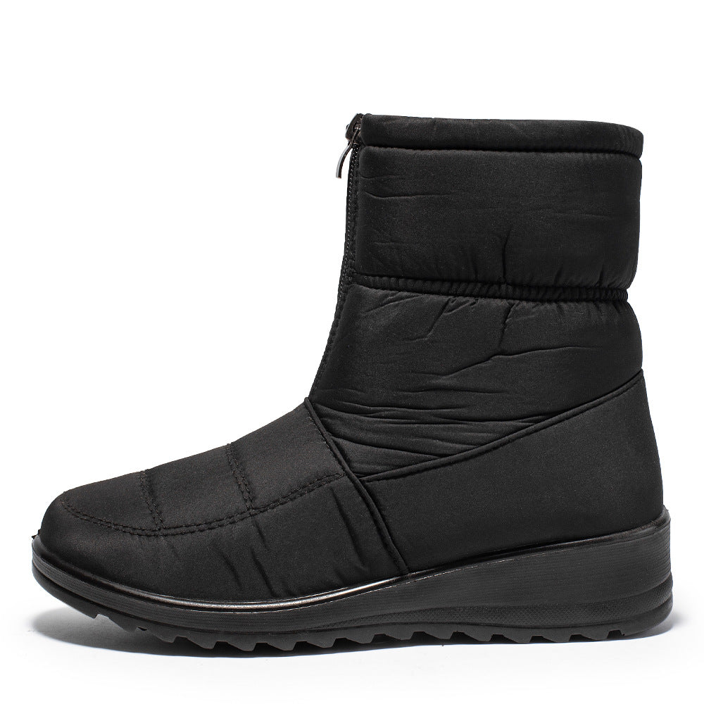 Waterproof Winter Snow Boots Warm Fur Lining Booties