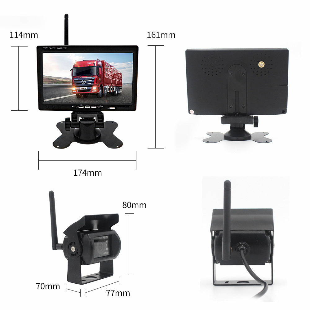 Trailer Truck RV Wireless Backup Camera System