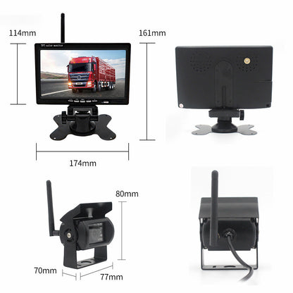 Trailer Truck RV Wireless Backup Camera System