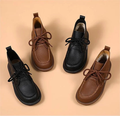 Comfy Women's Ankle Boots - Waterproof and Grip Soles