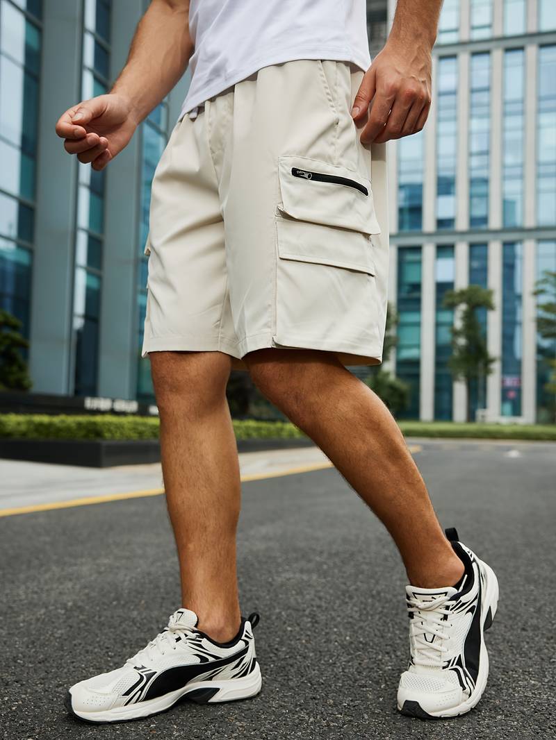 Classic Straight Fit Cargo Shorts - OutfitLondon