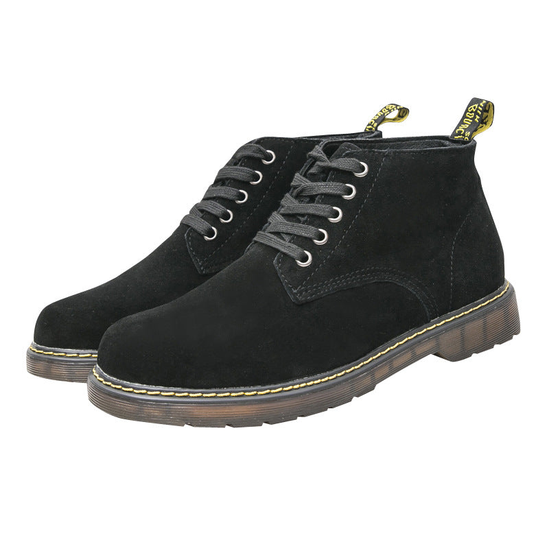 Men's Classic Leather Lace-Up Boots