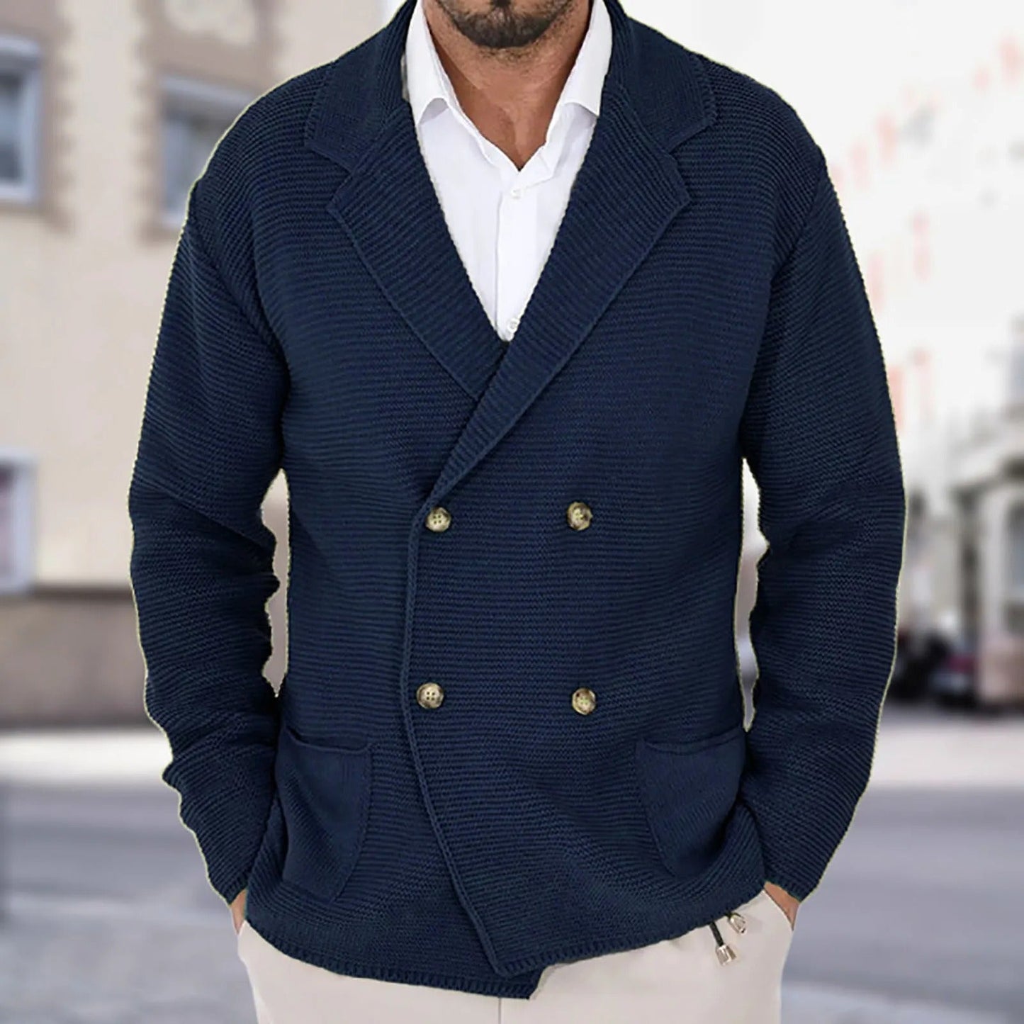 Traditional Men's Crew Neck Sweater