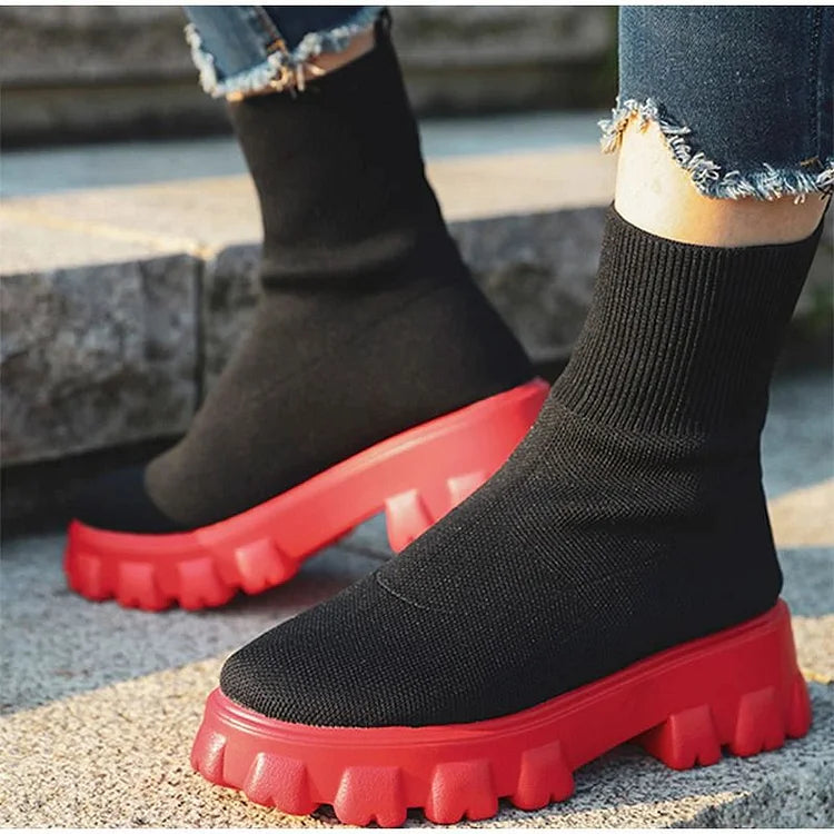 Cozy Cable Knit Ankle Boot Socks