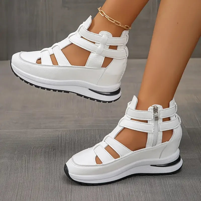 Comfortable Ankle Strap Wedge Sandals for Women
