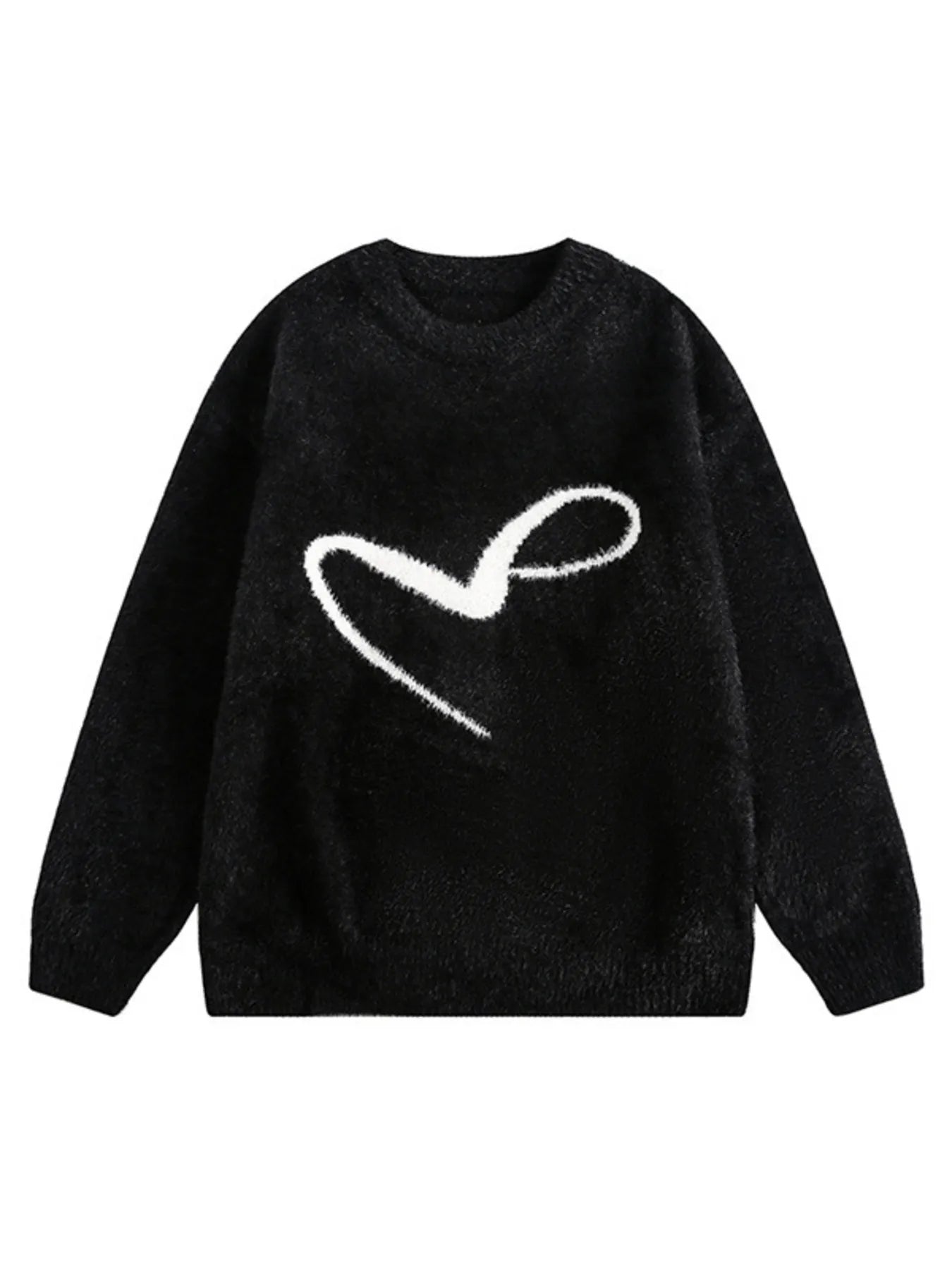 Comfortable Loose Fit Men's Crew Sweater - OutfitLondon