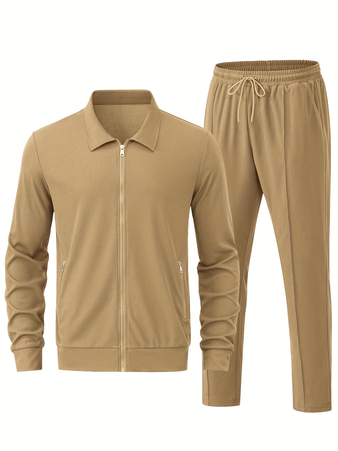Athletic Mens Tracksuit Jacket and Pant Set