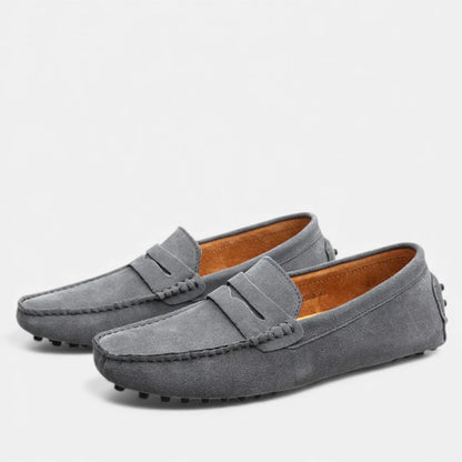 Men's Casual Suede Look Slip-On Driver Loafers