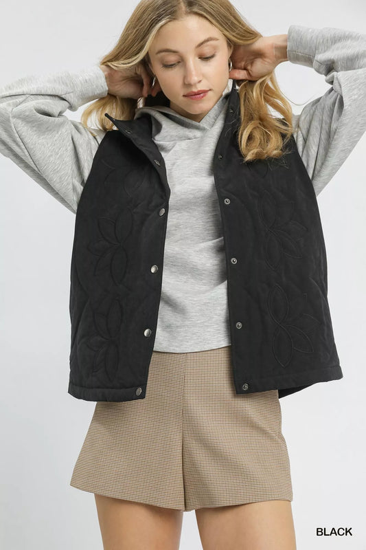 Women's Quilted Padded Vest - OutfitLondon