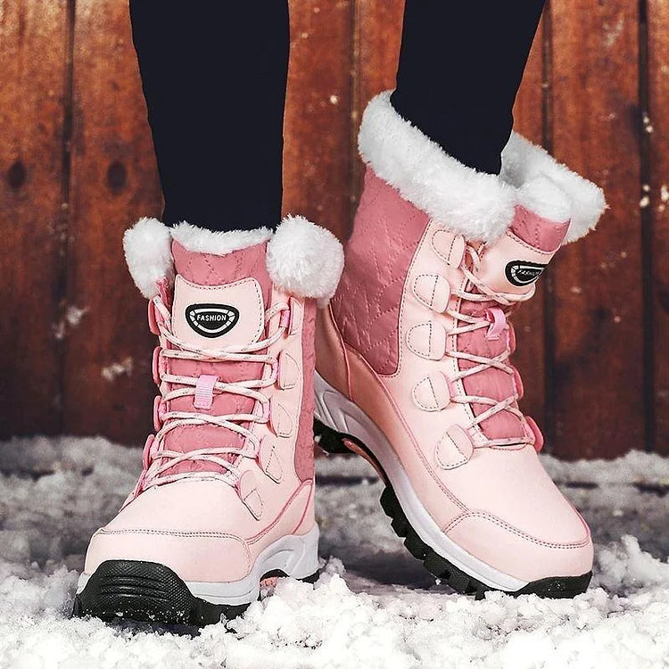 Warm Waterproof Women's Winter Boots