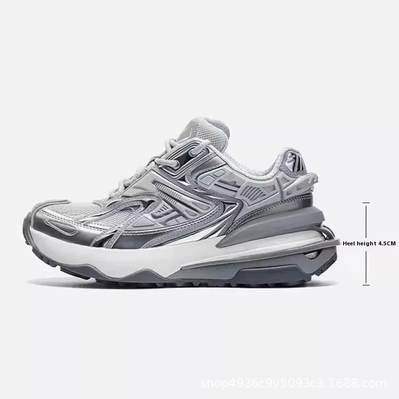 Lightweight Air Mesh Running Shoes Gray