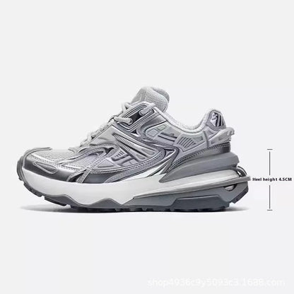 Lightweight Air Mesh Running Shoes Gray