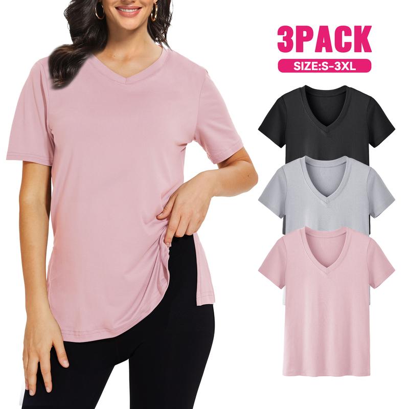 Relaxed Fit T-Shirts 3 Pack - OutfitLondon
