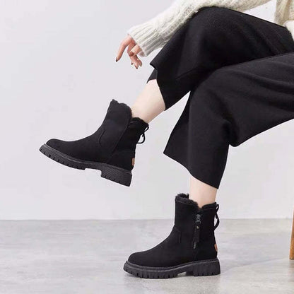 Orthopedic Snow Boots Women Warm Ankle Shoes