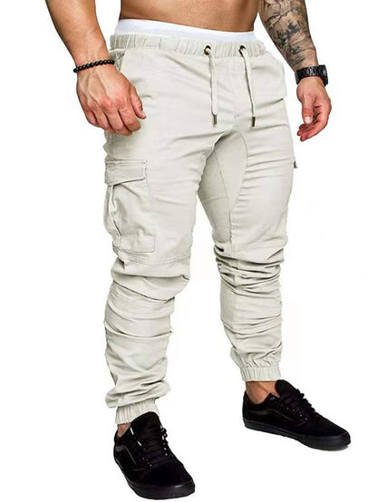 Men's Tactical Cargo Jogger Multiple Pockets Pants