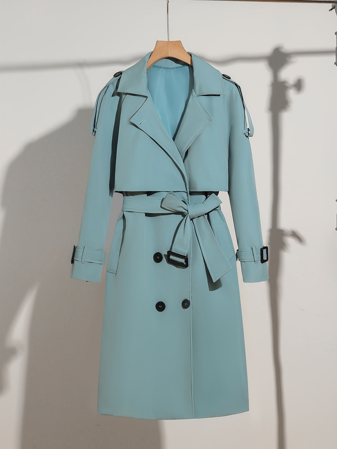 Timeless Raincoat with Fitted Waist Belt