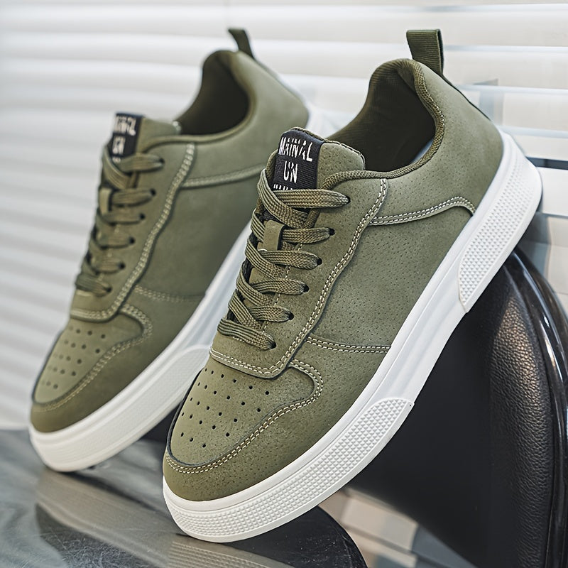Relaxed Fit Men's Lace Up Sneakers