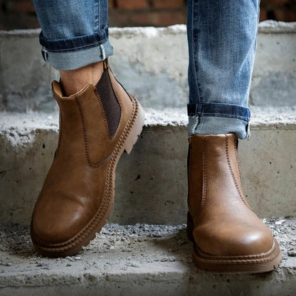 Waterproof Steel Toe Work Boots for Men