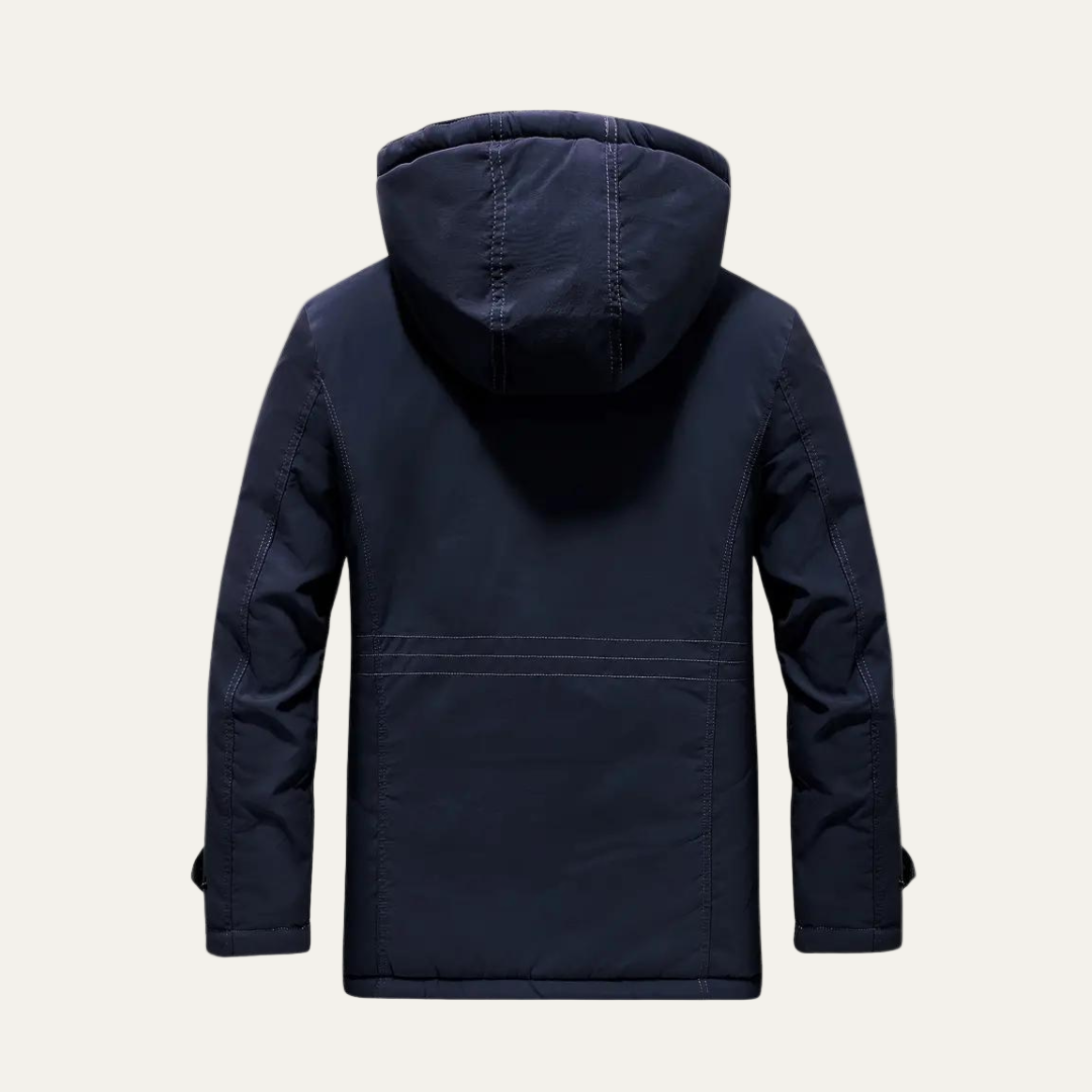 Waterproof Men's Insulated Winter Parka Jacket