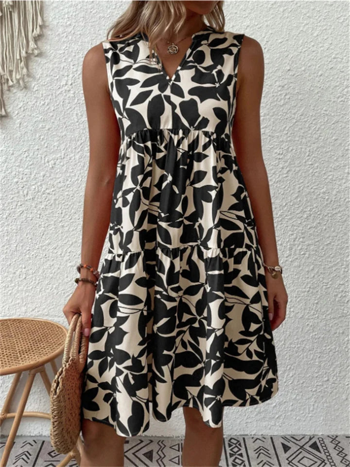 Elegant Summer Flower Dress for Women