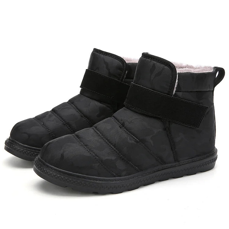 Warm Waterproof Men's Winter Snow Boots - OutfitLondon