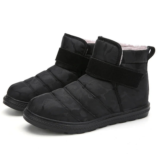 Warm Waterproof Men's Winter Snow Boots - OutfitLondon
