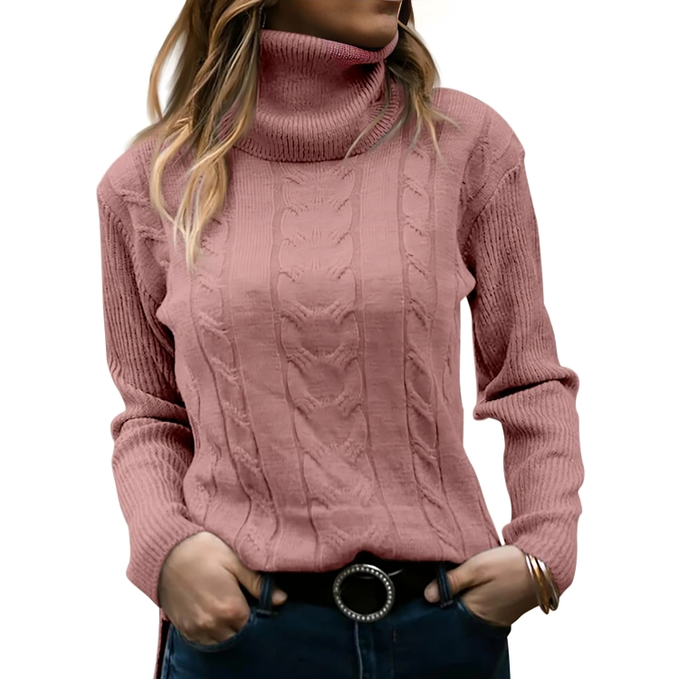 Comfortable Ladies' Traditional Crew Neck Jumper - OutfitLondon