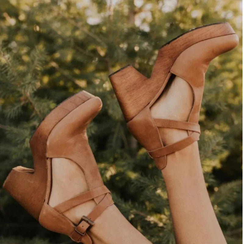 Women’s Vegan Leather Heels