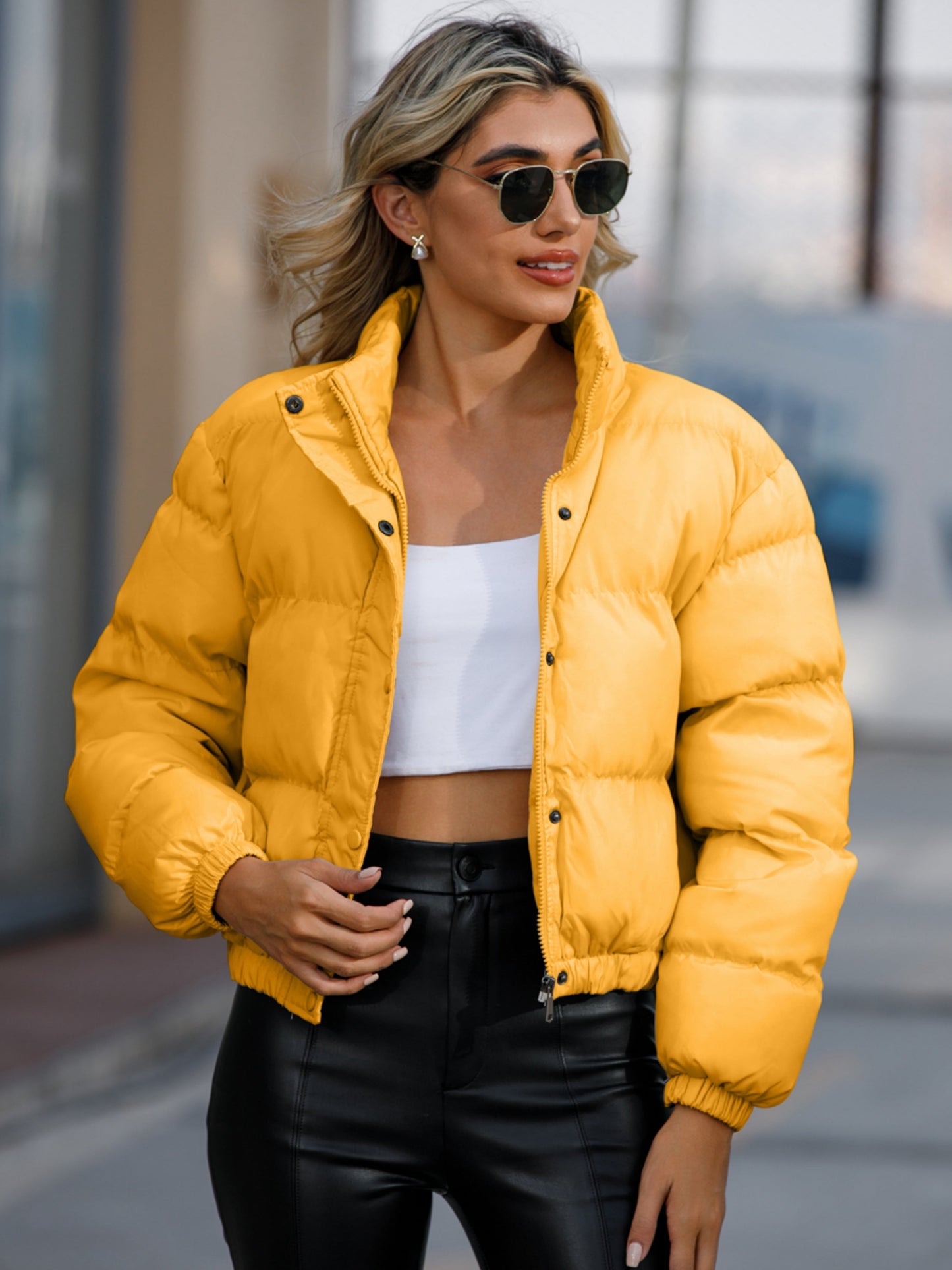Warm Insulated Ladies Winter Parka Jacket