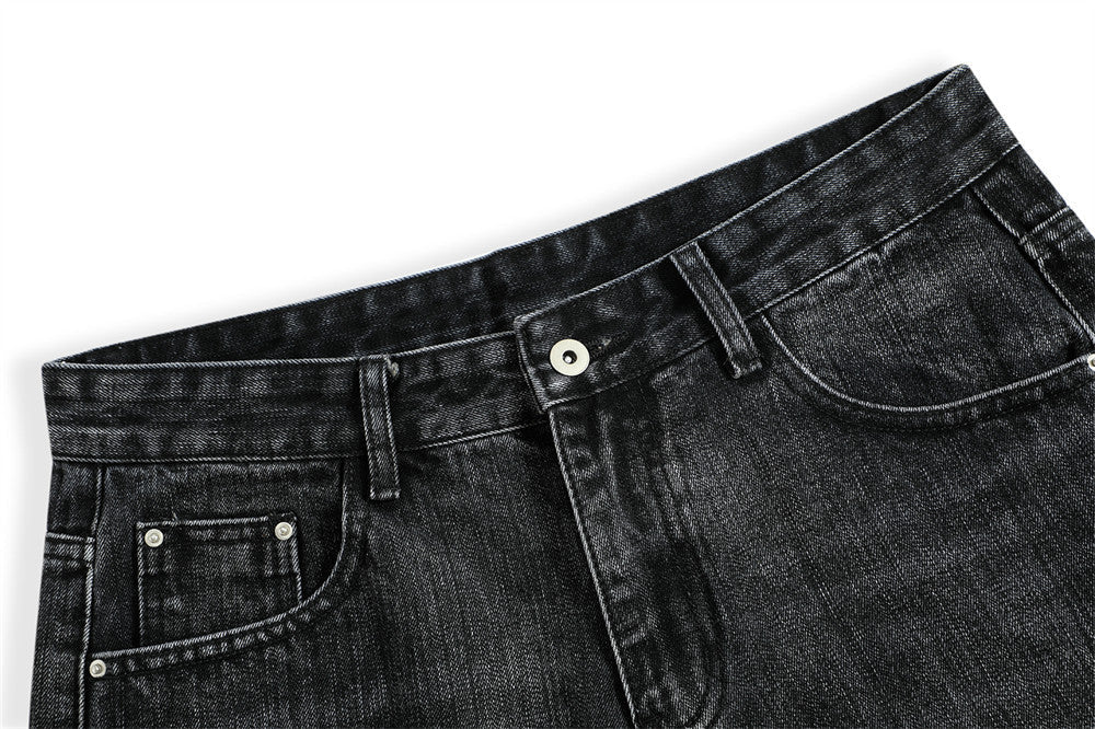 Men's Retro Denim Casual Shorts