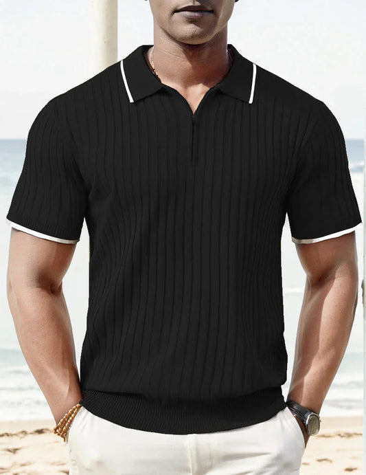 Relaxed Fit Classic Men's Polo Shirt - OutfitLondon