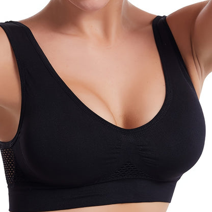 Comfortable Women's Sports Bra Eva Seamless Support Bra