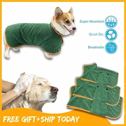 Bathrobe - Quick Dry Dog Robe