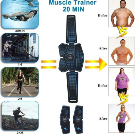 Abdominal Muscle Stimulator Trainer