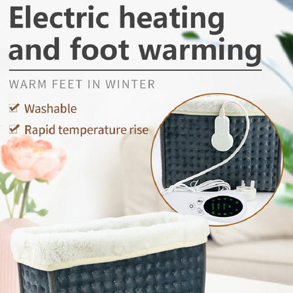 Electric Foot Warmer Heater USB Charging Power Saving Warm Foot Cover Feet Heating Pads For Home Foot Blanket