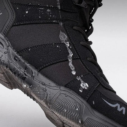 Waterproof Insulated Work Boots with Steel Toe Caps