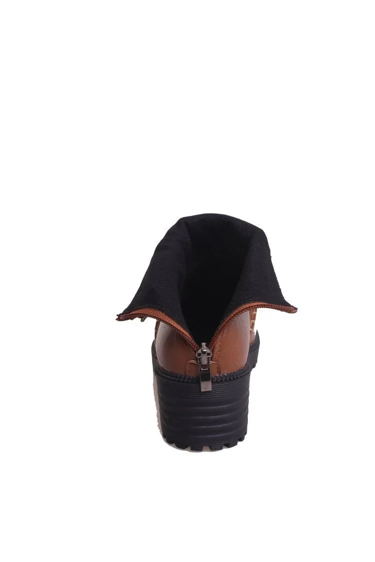 Comfortable Women's Low Heel Ankle Boots